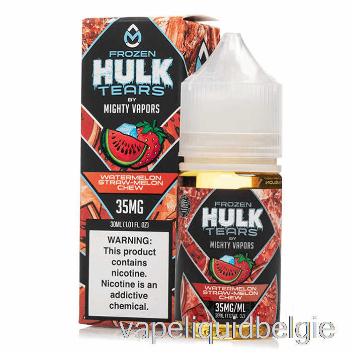 Vape-vloeistof Bevroren Watermeloen Stromeloen Kauwen - Hulk Tranenzouten - 30 Ml 35 Mg